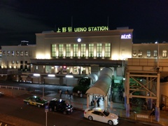 2019/10/09_夜の上野駅