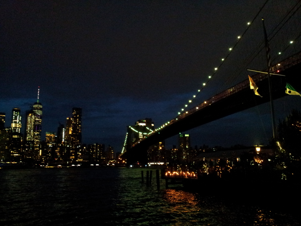 2019/06/16_夜のブルックリン橋