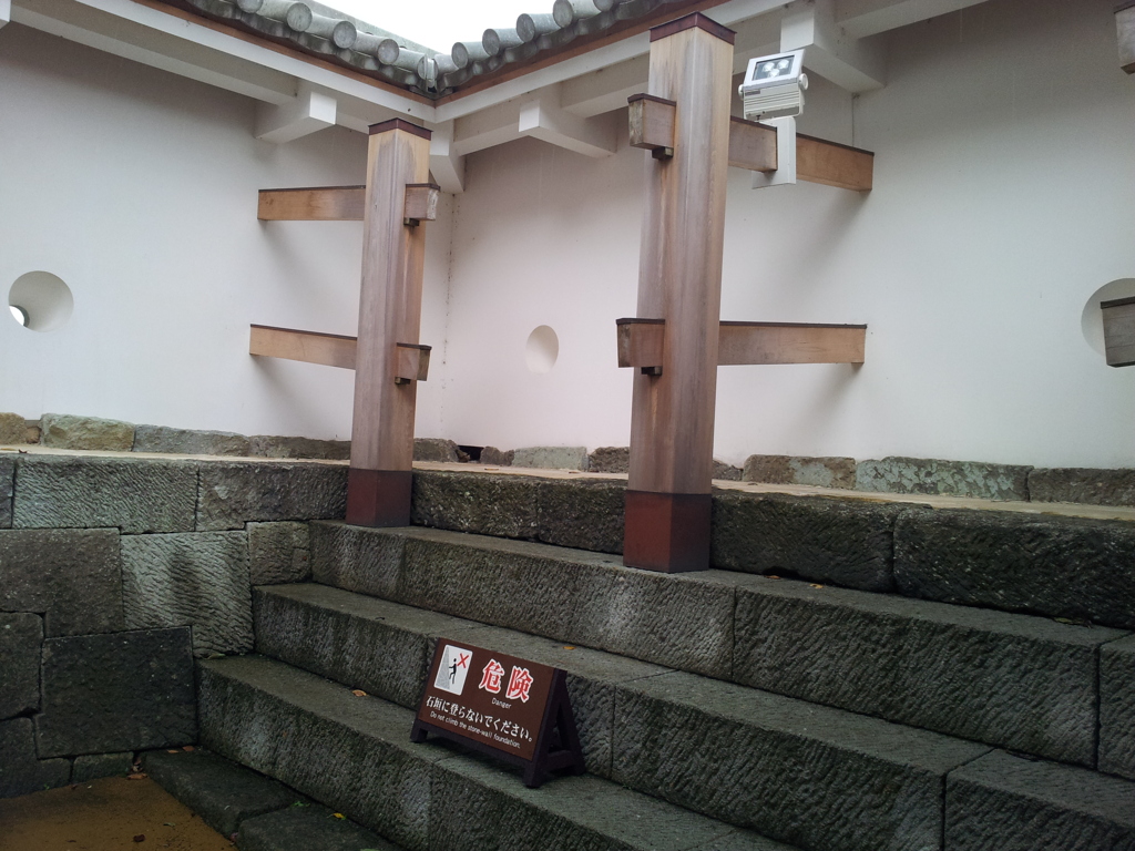 2019/09/24_福井城址 山里口 土塀