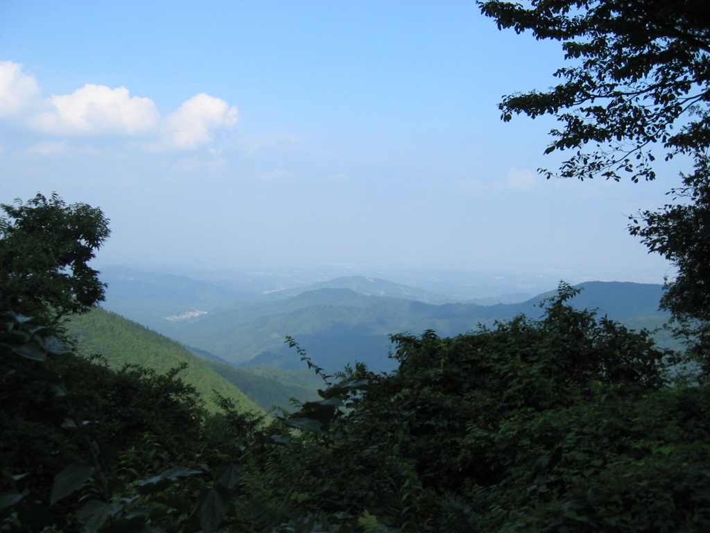 2011/09/10_秩父山中からの眺め