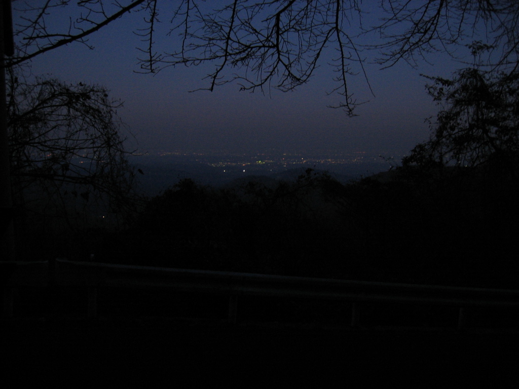 2011/11/26_外秩父山中からの夕暮れ