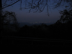 2011/11/26_外秩父山中からの夕暮れ