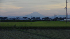2012/09/09_夕暮れの富士山