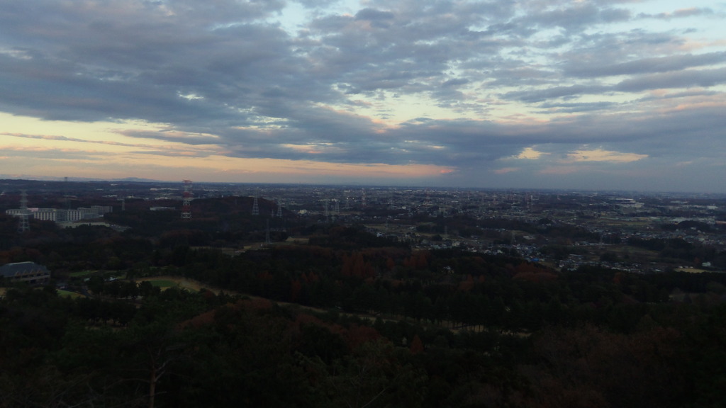 2013/12/07_白銀平展望台からの眺め