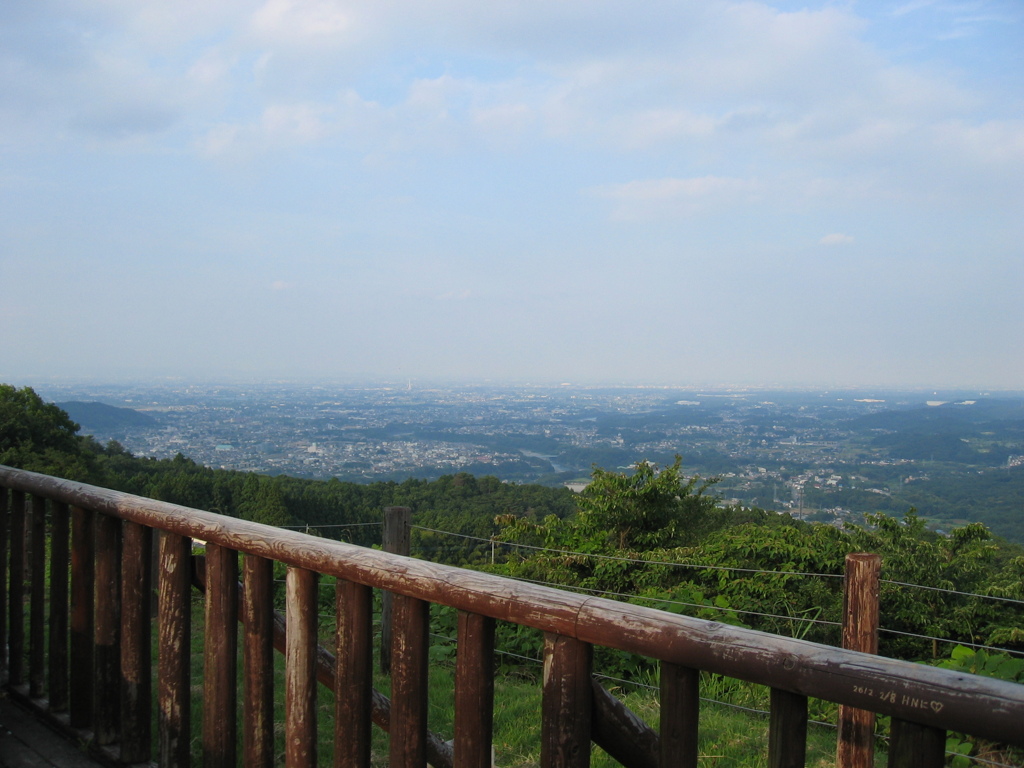 2012/06/30_中間平緑地公園 展望デッキからの眺め