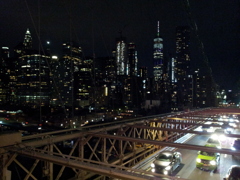 2019/06/15_ブルックリン橋から夜の西方面を望む