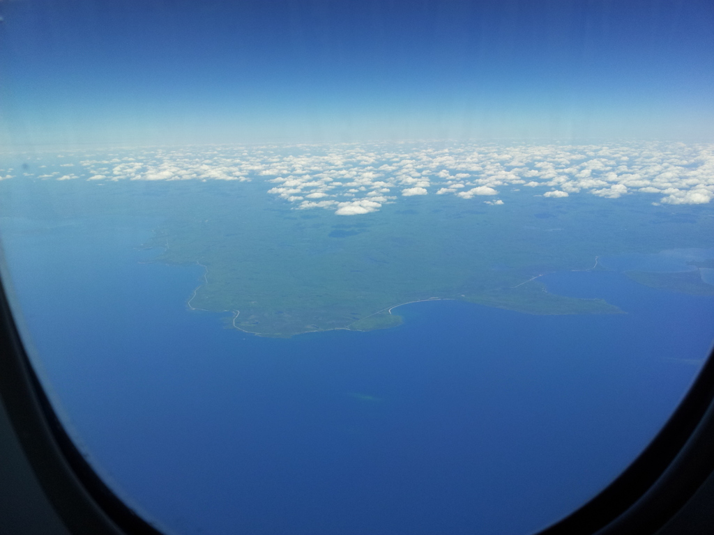 2019/06/17_機窓風景 スペリオル湖