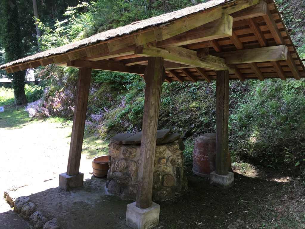 2020/06/08_道の駅 和紙の里ひがしちちぶの紙すき家屋裏の井戸