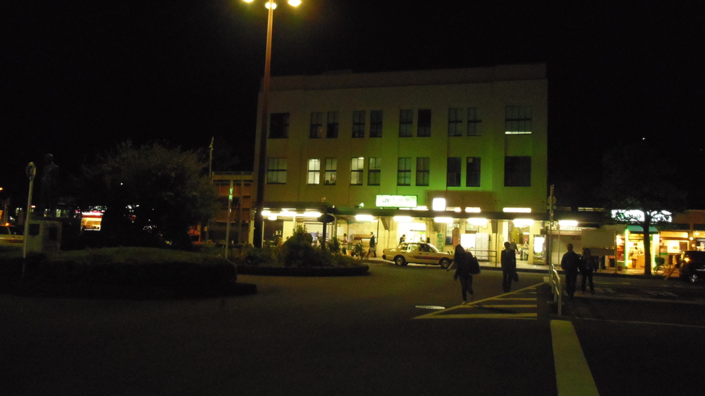 2012/10/27_夜の青梅駅