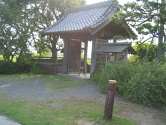 2012/08/12_菖蒲城址あやめ園 旗本内藤屋敷門