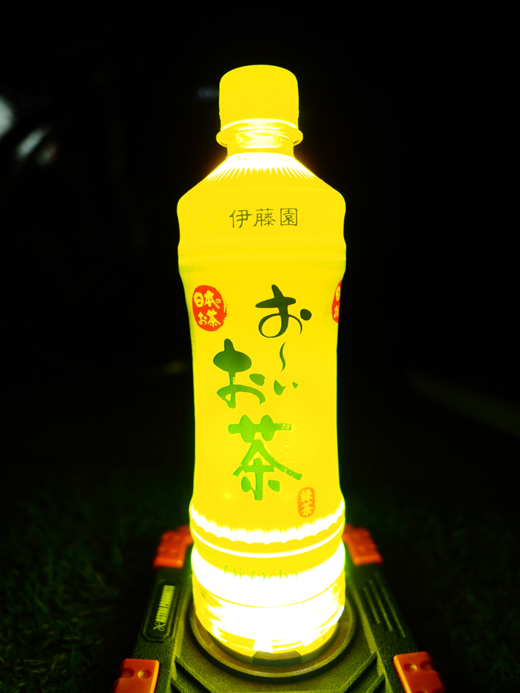 神々しくなったお茶