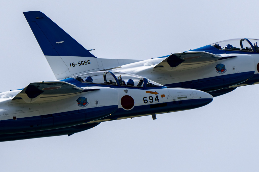 機体の距離感は目視です。