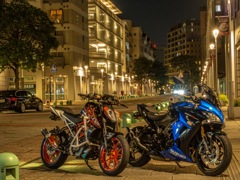 390duke vs GSX-S1000F