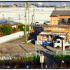 丁字路のある風景