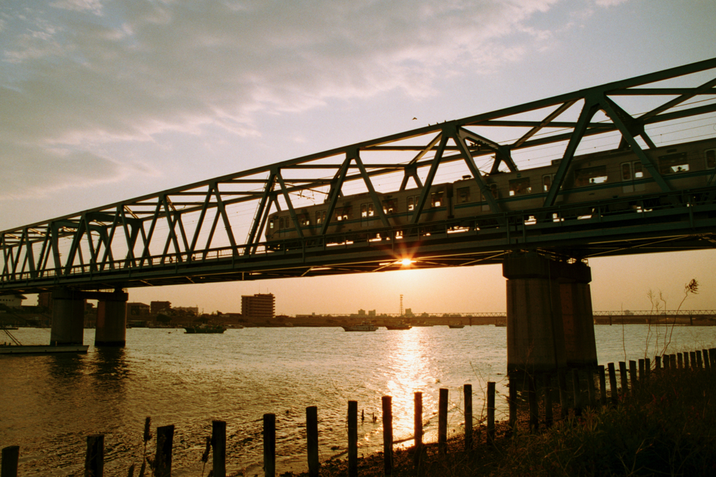 サンセット鉄橋