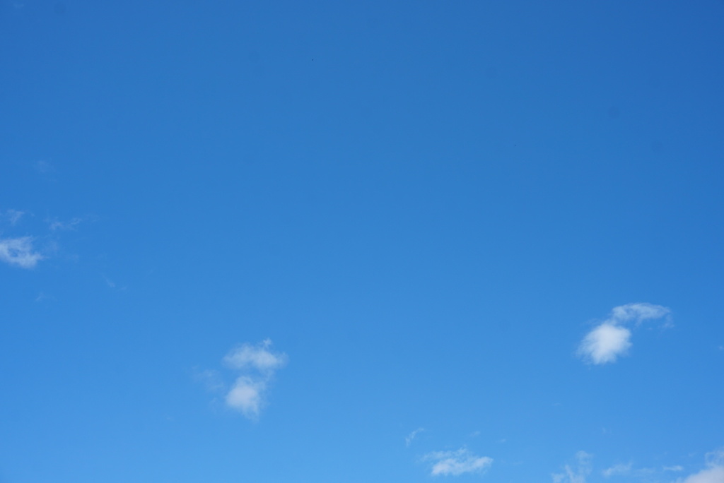 今日の青空　2