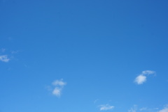 今日の青空　2