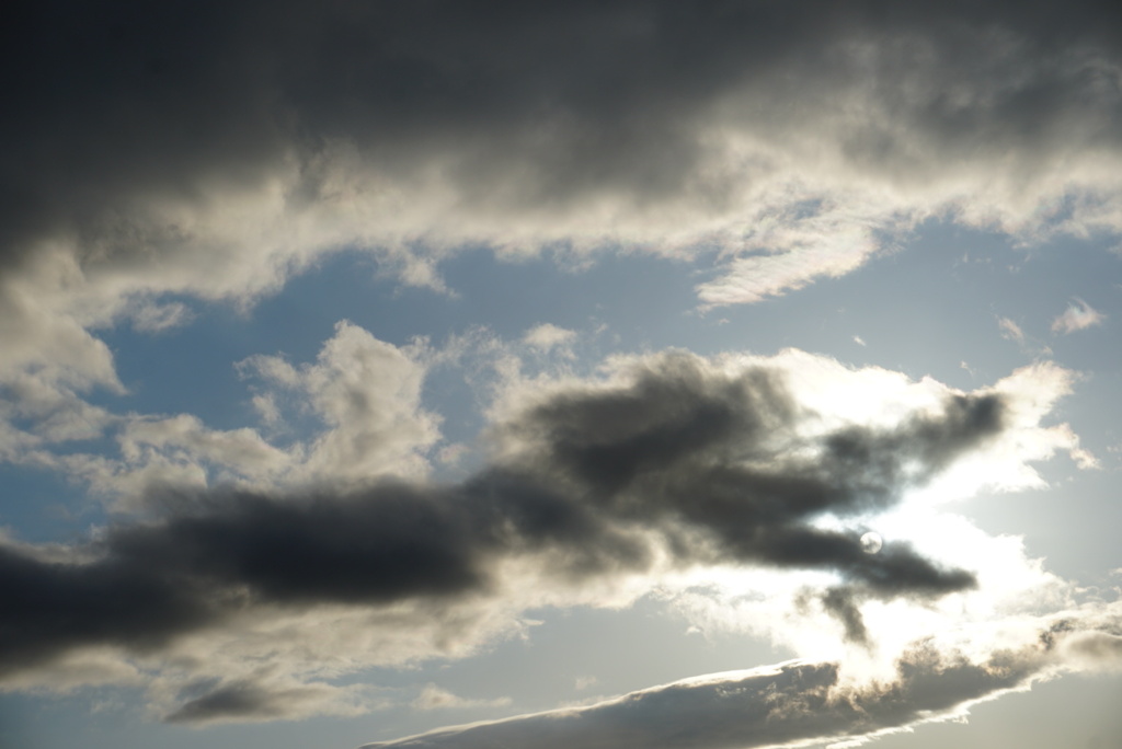 今日の夕空