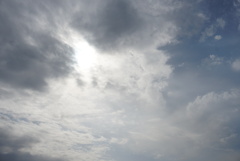 今日の空