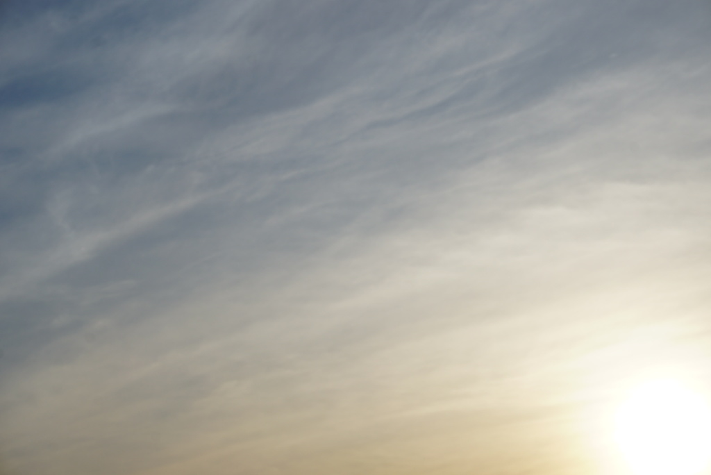 夕空