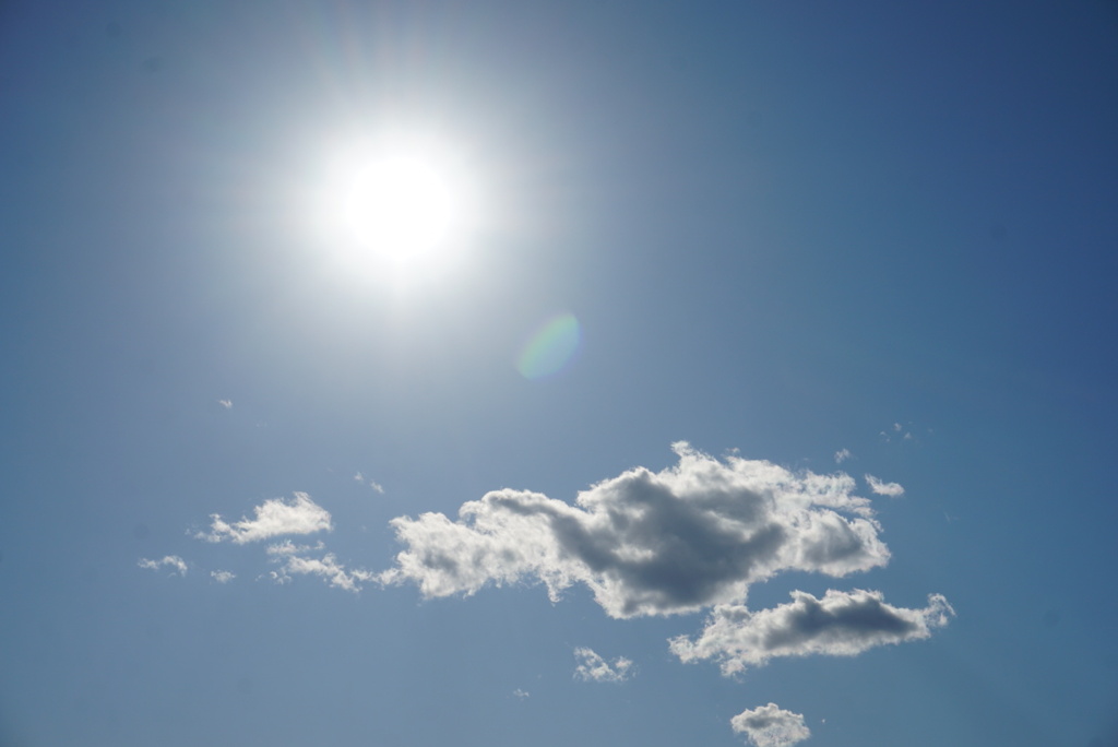 今日の青空