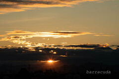 富士の日の入り④