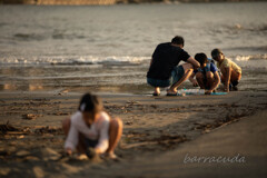 江の島の夕暮れ
