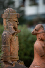 日比谷公園散策　寂しそうな埴輪