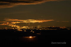 富士の日の入り⑤