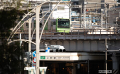 上野駅と山の手線