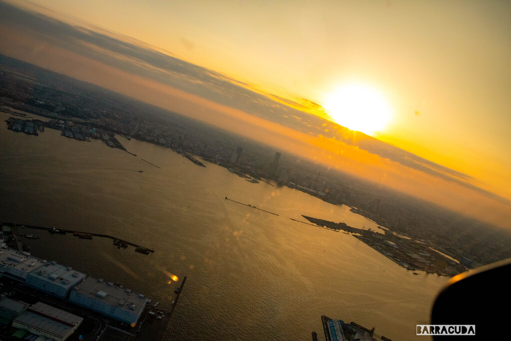 横浜遊覧飛行＋　⑨