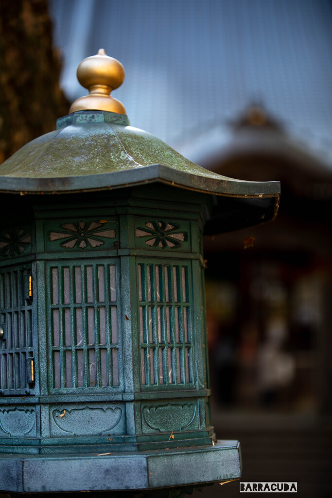 薬師池公園とリス園⑤　灯篭