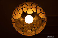 中華街のお店の照明