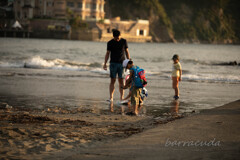 江の島の夕暮れ