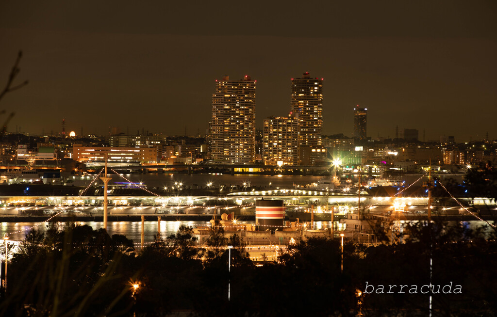 港が見える丘公園で港を見ました⑩