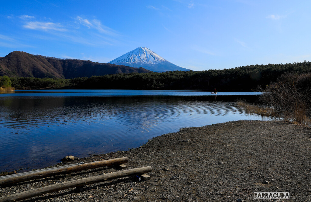 西湖からの富士山②