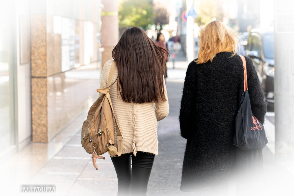 イタリア語を話す母娘