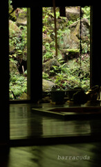 三渓園 茅葺の家