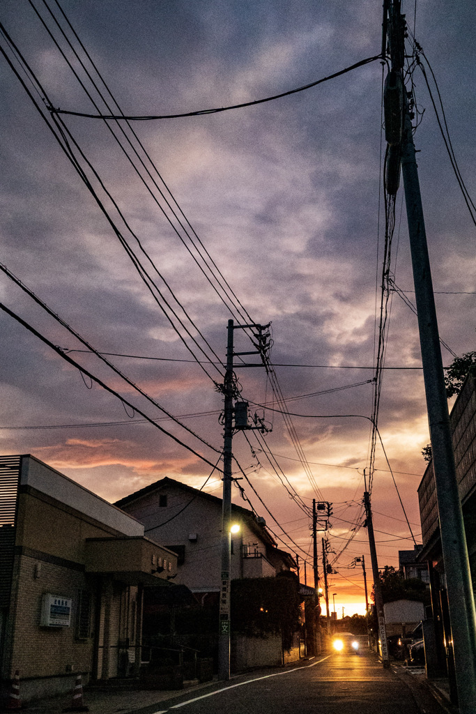 夕焼け空