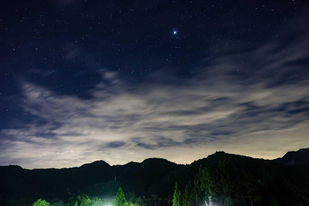 日光　休前日前のりで見る木星