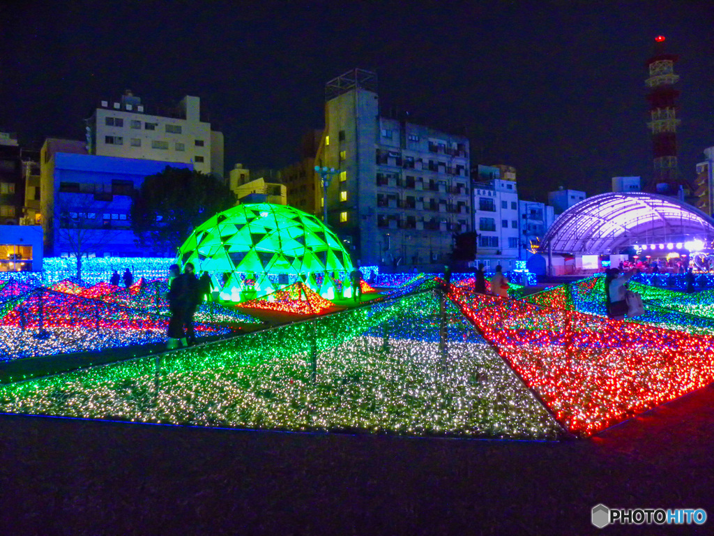 鹿児島　天文館公園　ミリオネーション