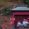紅葉のお供え　日光輪王寺