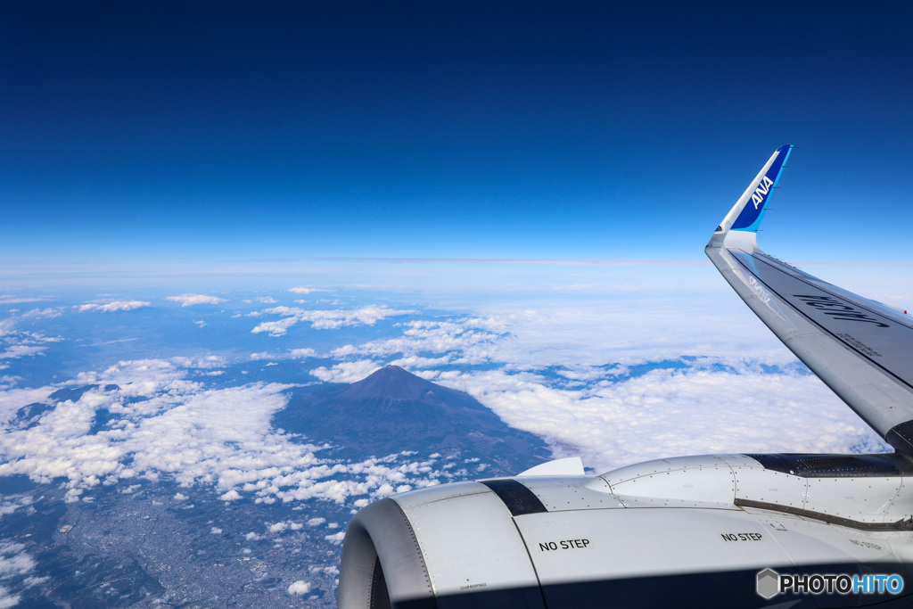 空撮　富士山　その3