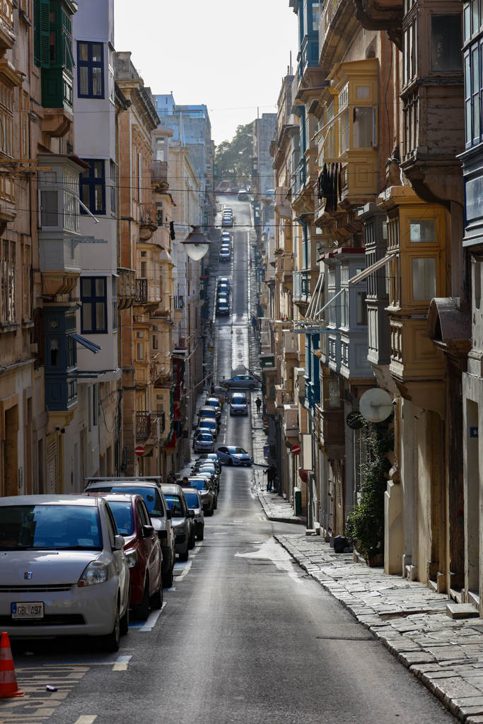 マルタ島の街角　裏道