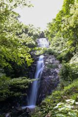 甑島の思い出　涼をもとめて　瀬尾観音三滝　一の滝二の滝