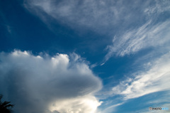 梅雨と夏の間の空　1