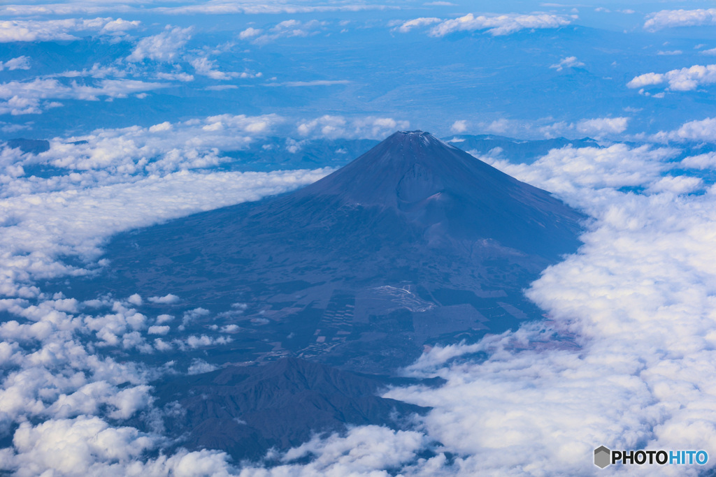 空撮　富士山　その2