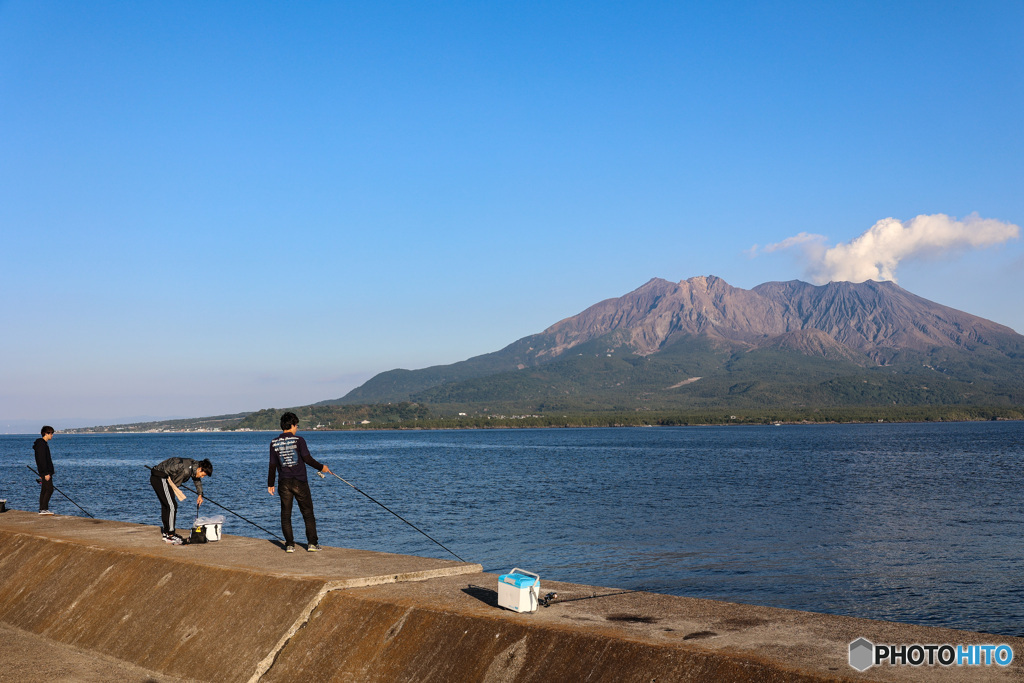 桜島がある日常生活
