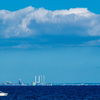 東京湾に夏到来！　浦安沖遠景