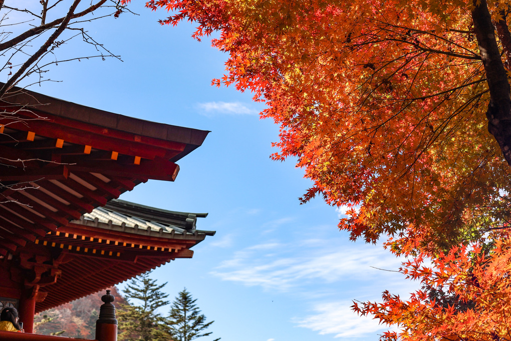 立木観音　中禅寺の紅葉　その1